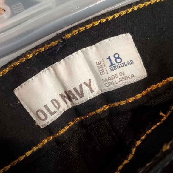 NEW Old Navy The Rockstar Strech Denim Leggings Size 18 Regular women's - Picture 4 of 9